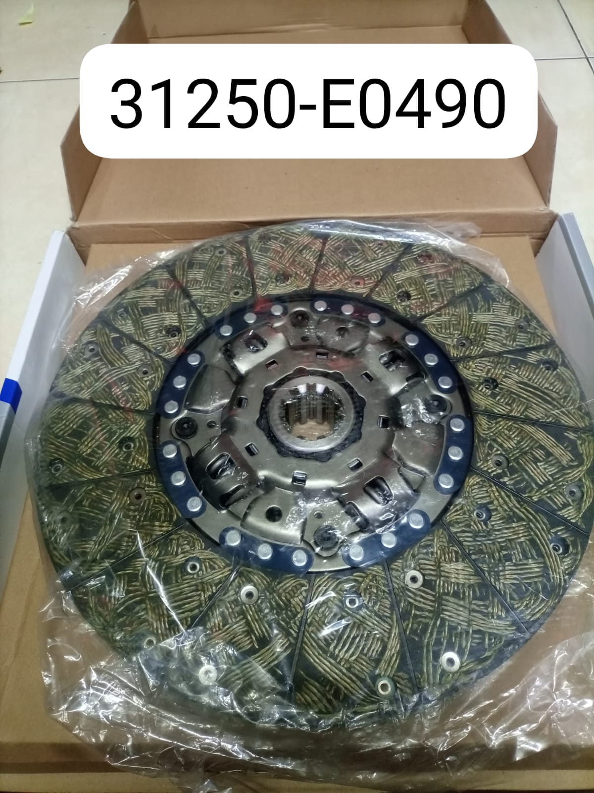 CLUTCH DISC ASSY 15"