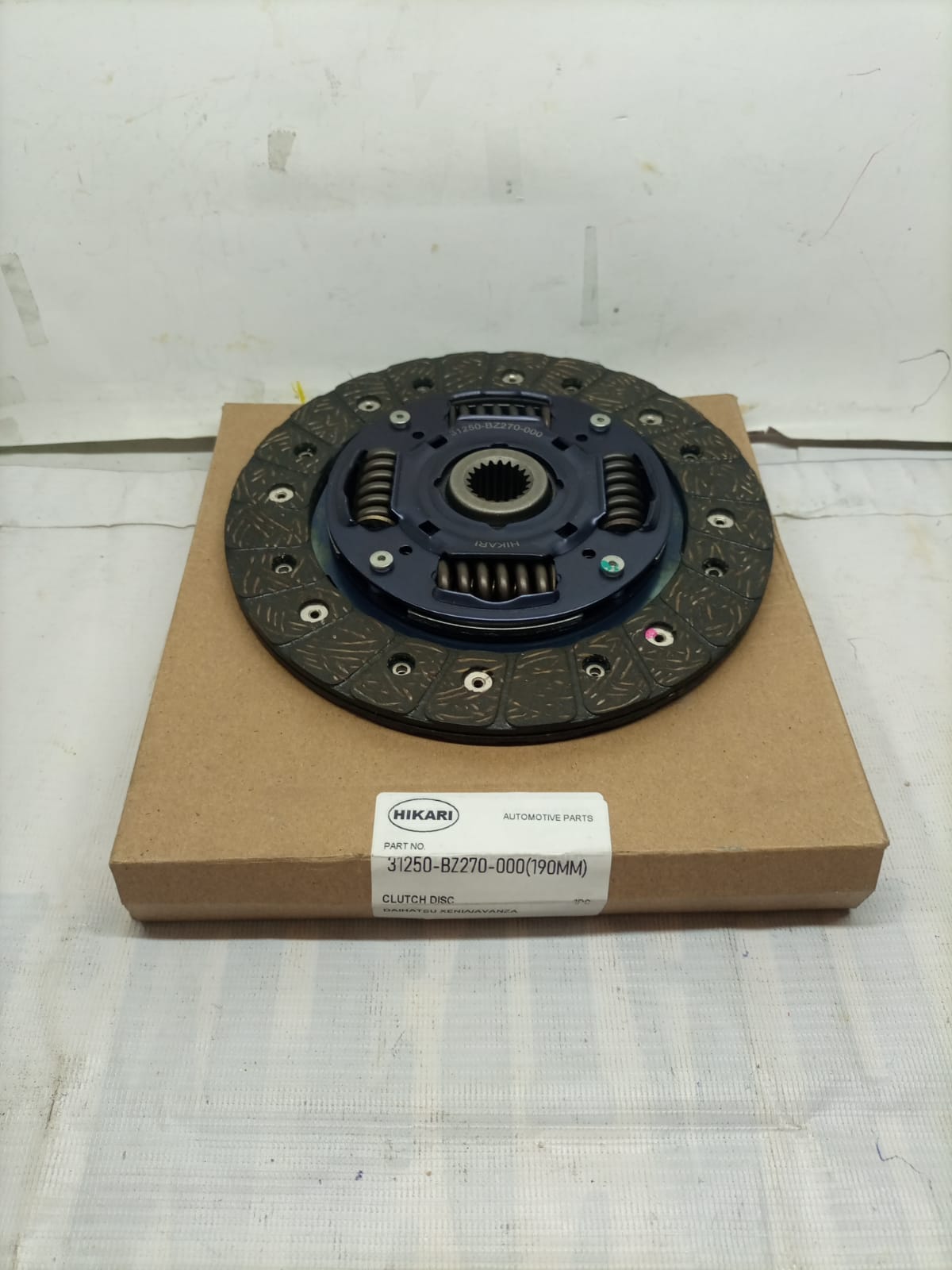 CLUTCH DISC ASSY (190MM)