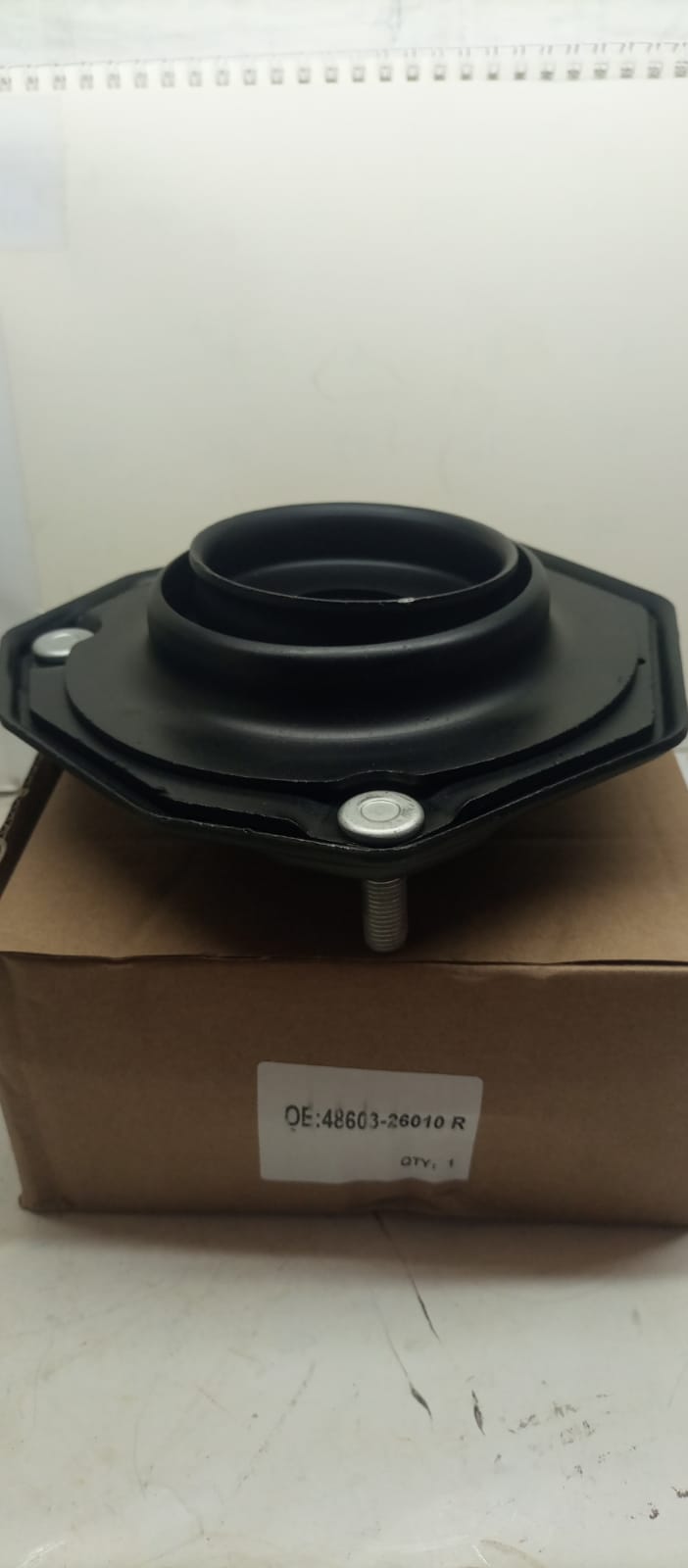 SUPPORT SHOCK BREAKER DEPAN RH